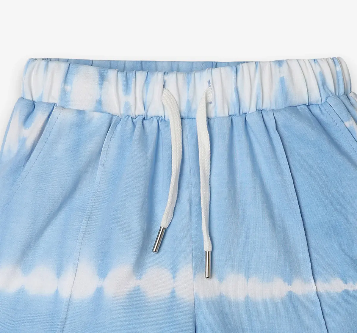 Girls 100% Cotton Co-Ord Set - Blue (Pack of 2)