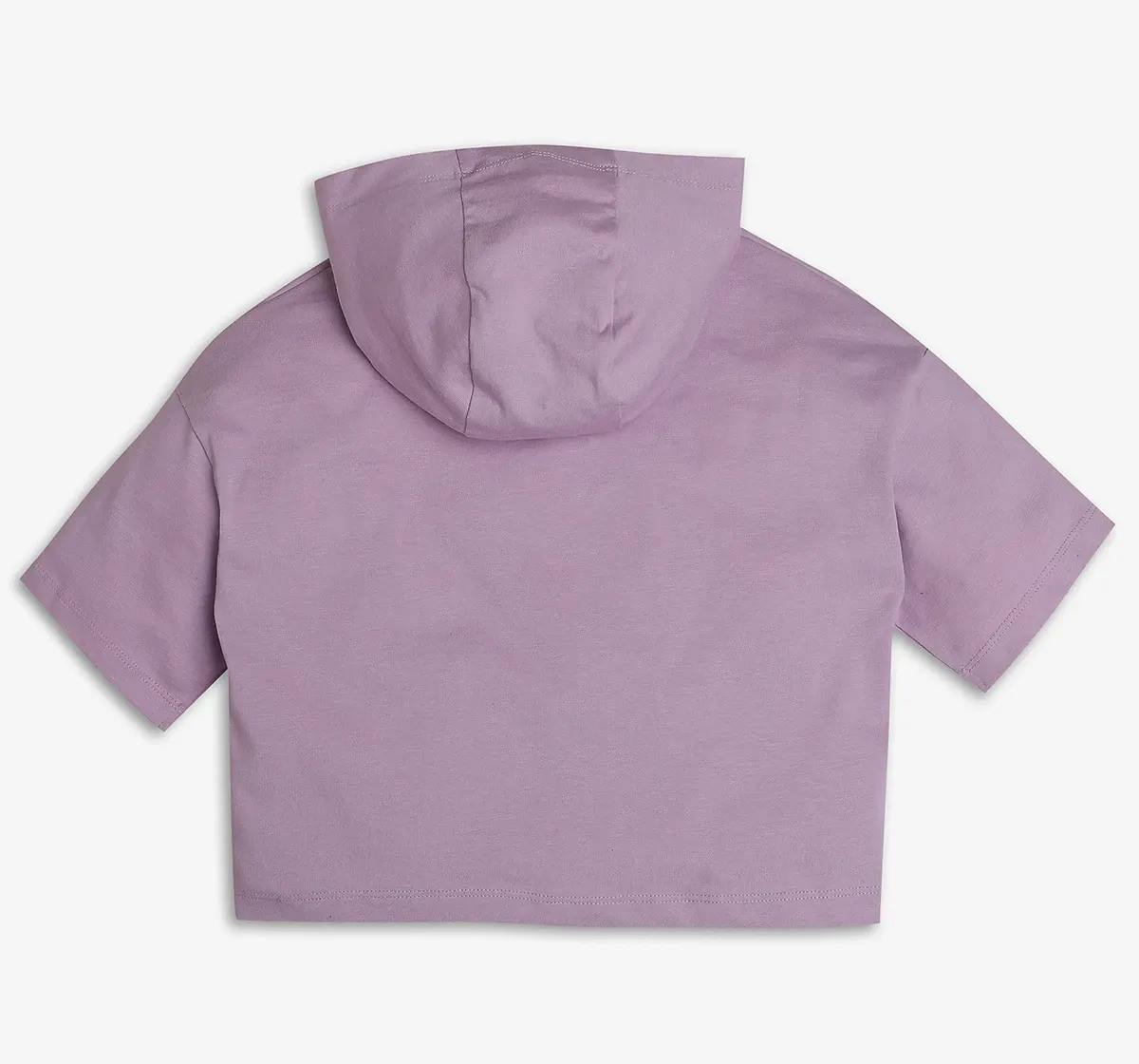 Girls Printed Hooded Co-ord Set - Lavender