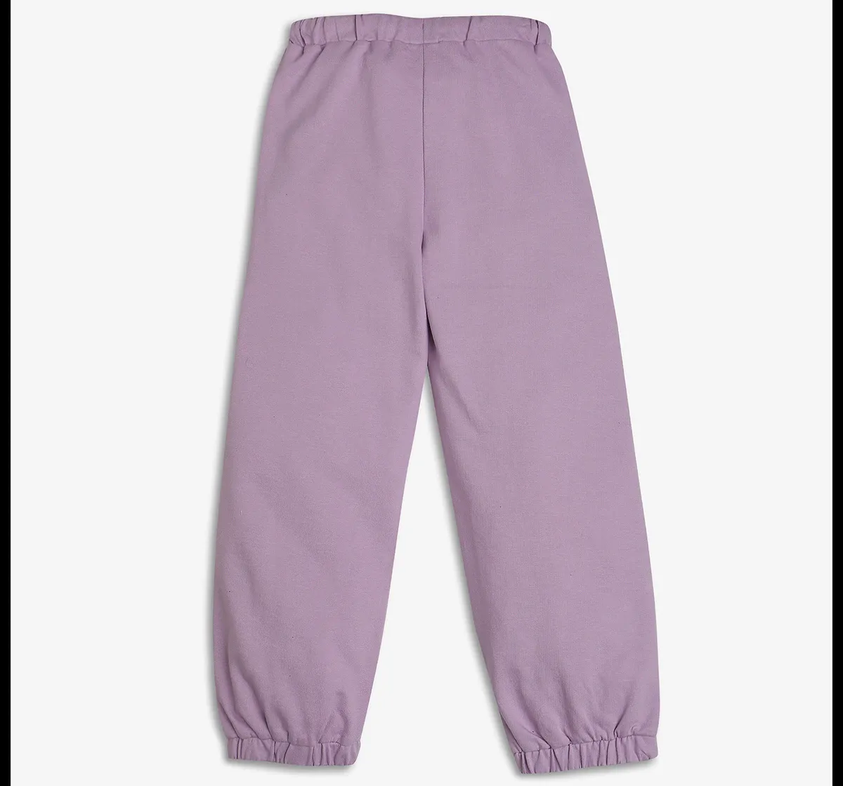 Girls Printed Hooded Co-ord Set - Lavender