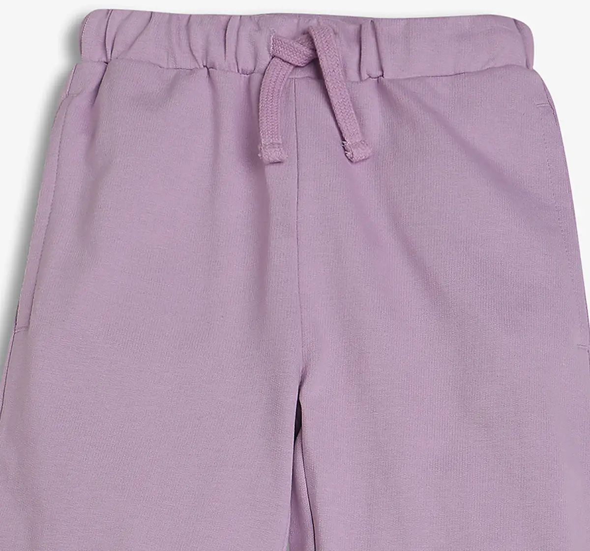 Girls Printed Hooded Co-ord Set - Lavender