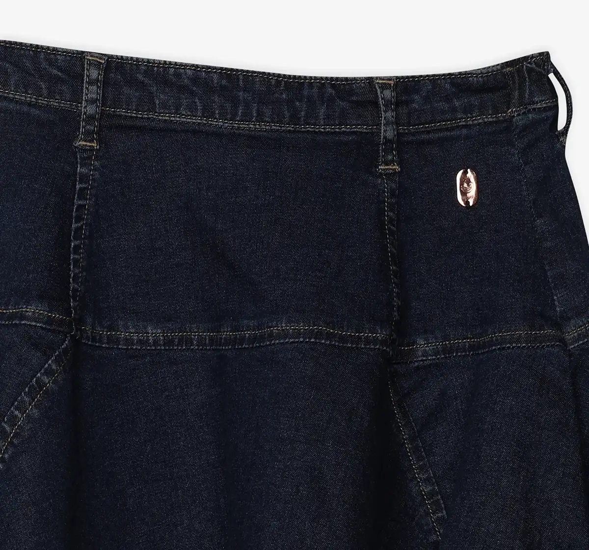 Girls Denim Skirt - Blue