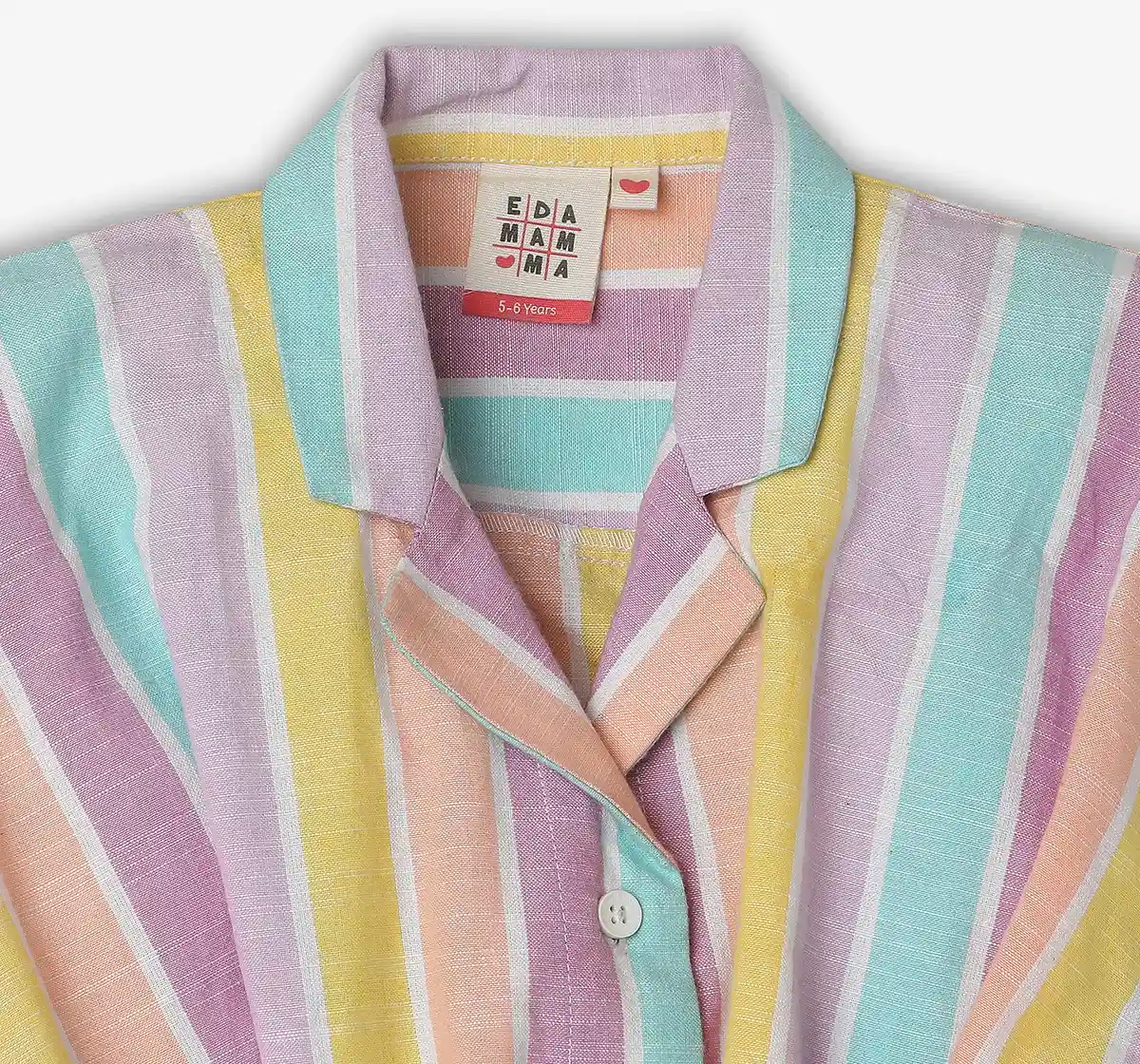 Girls Striped Top - Multicolor