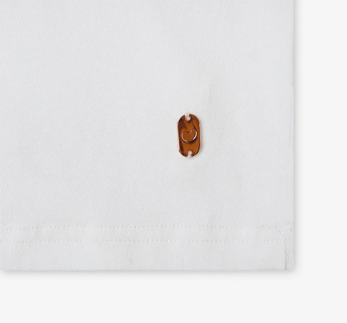 Girls 100% Cotton T-Shirt - White