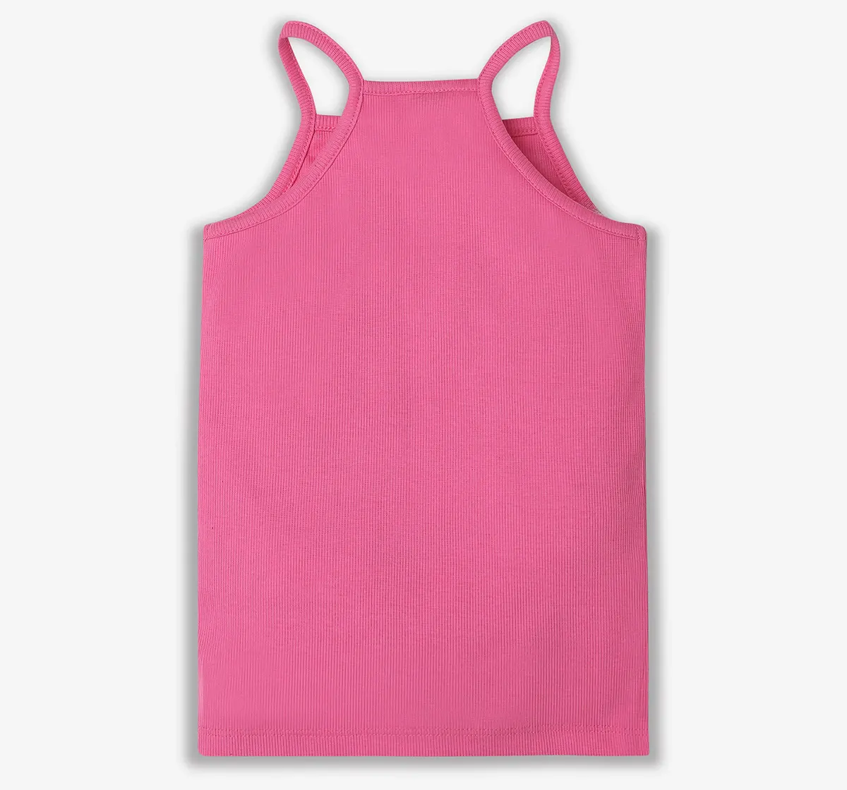 Girls Printed 100% Cotton T-Shirt - Pink