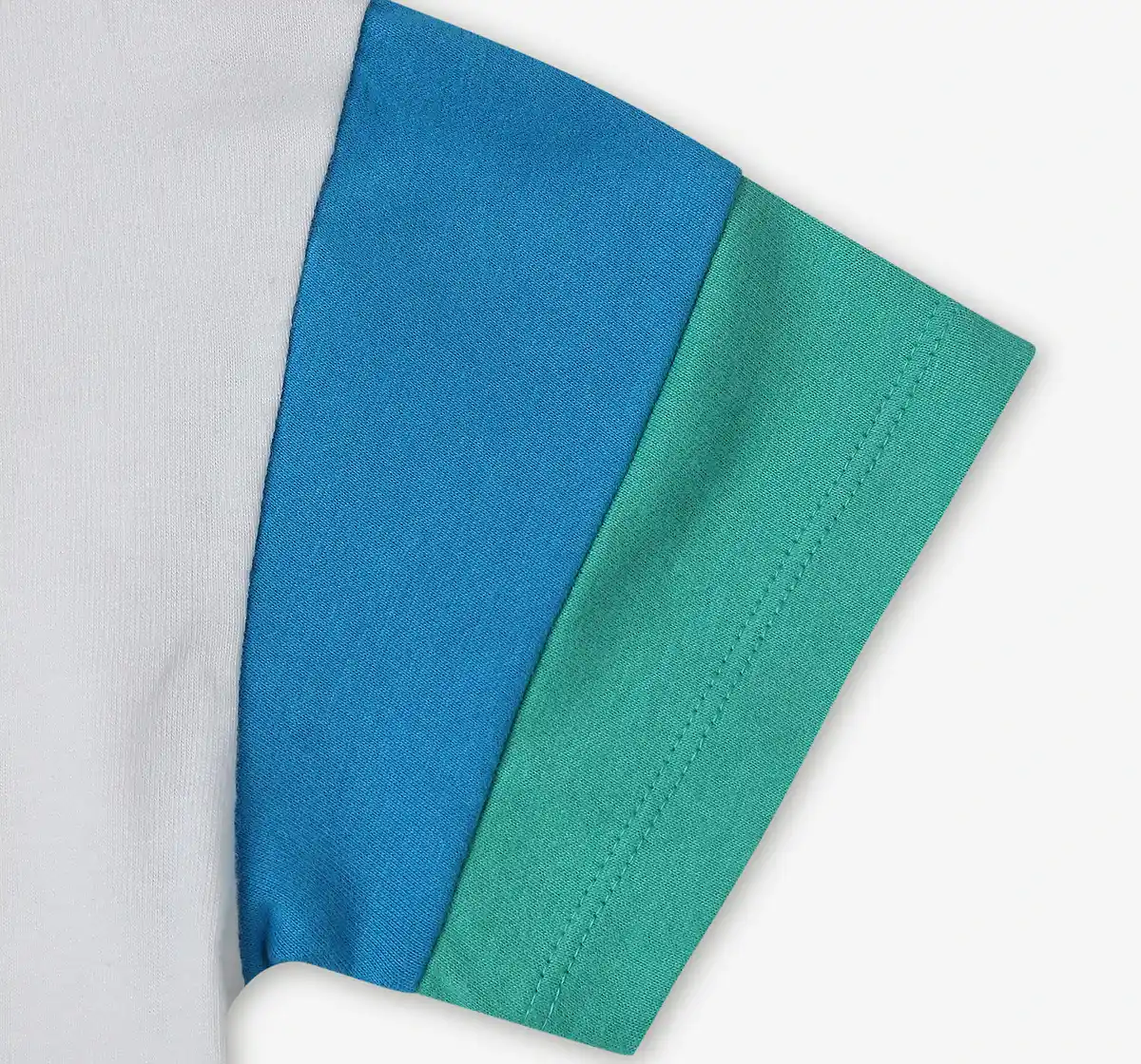 Girls Embroidered 100% Cotton T-Shirt - White