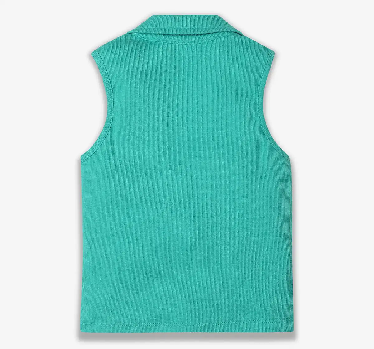 Girls Printed 100% Cotton T-Shirt - Green