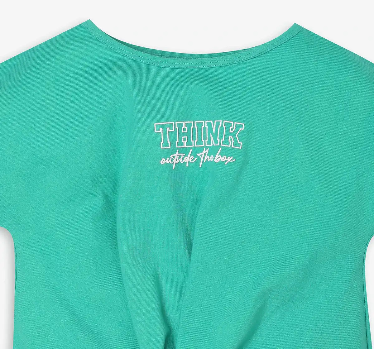 Girls Printed Tshirt - Green