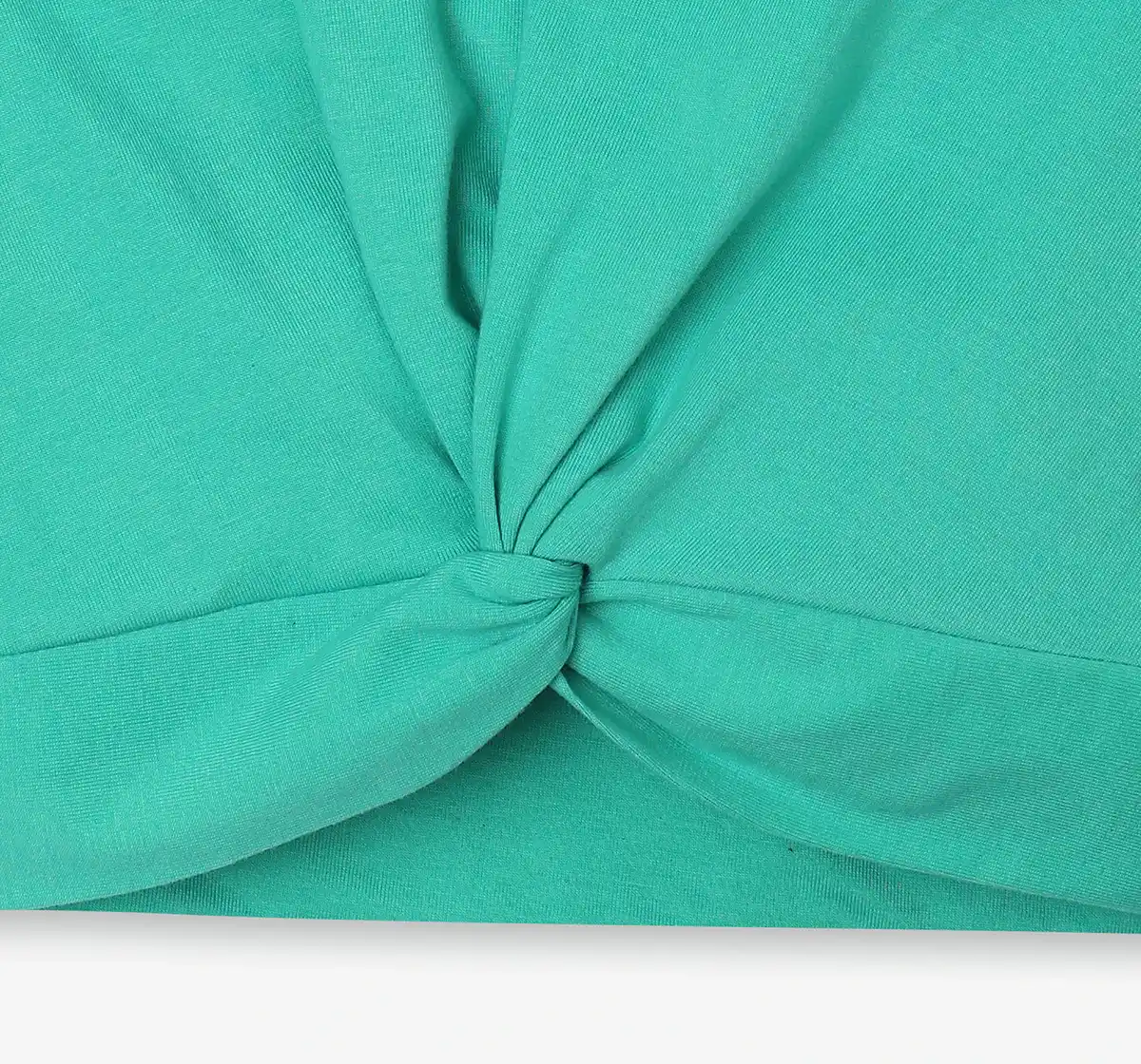 Girls Printed Tshirt - Green