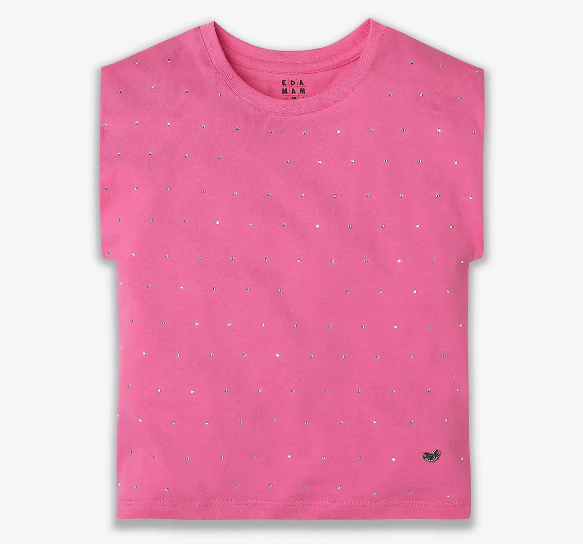 Girls 100% Cotton T-Shirt - Pink