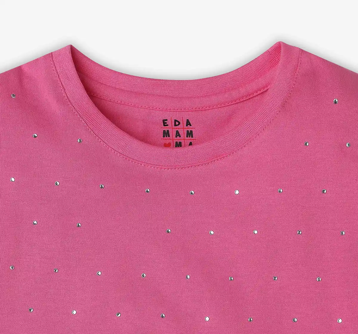 Girls 100% Cotton T-Shirt - Pink