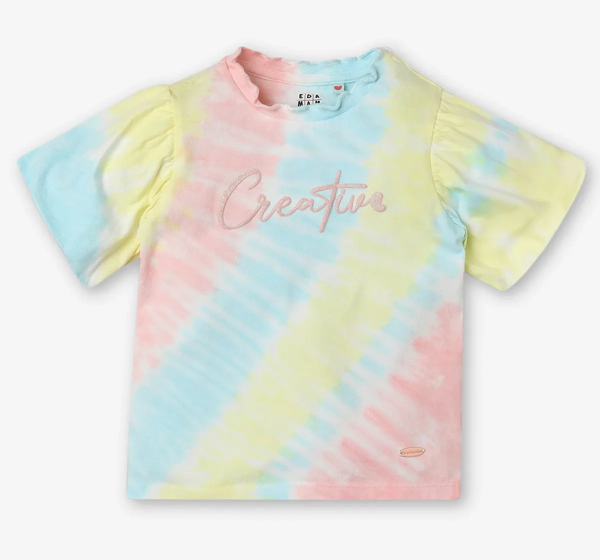 Girls Tie Dye Tshirt - Multicolor