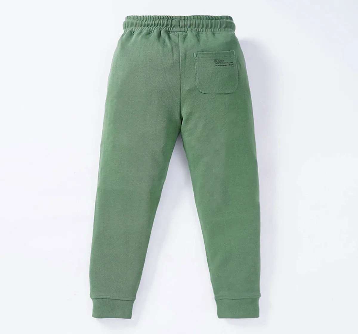 Boys Solid Jogger With Pockets
