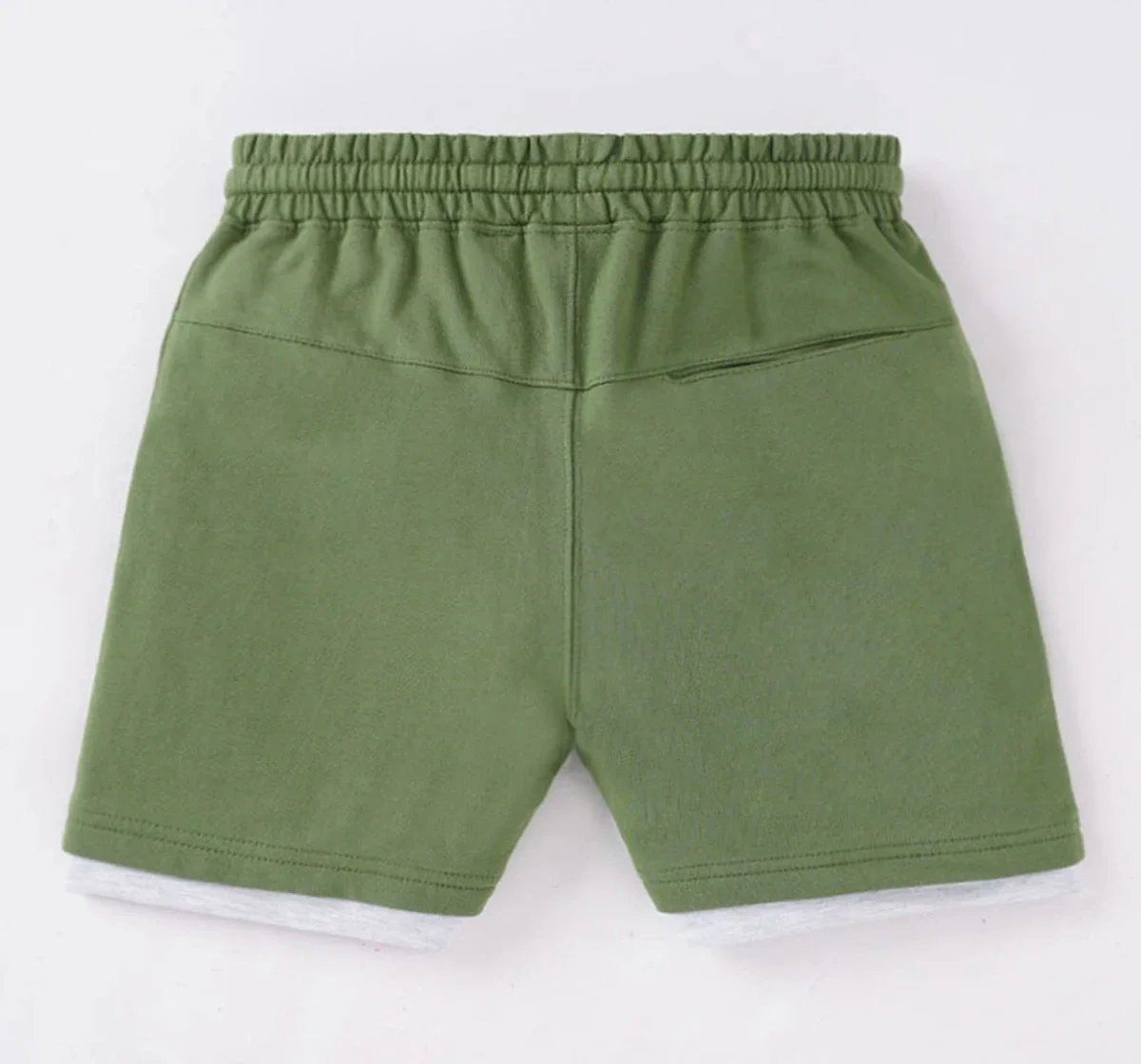 Boys Cut And Sew Panel Shorts