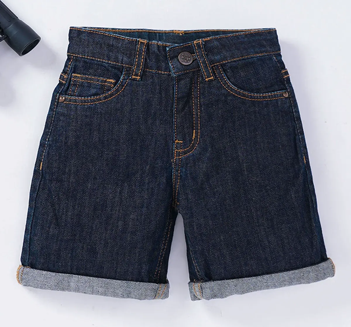 Boys Denim Five Pocket Shorts