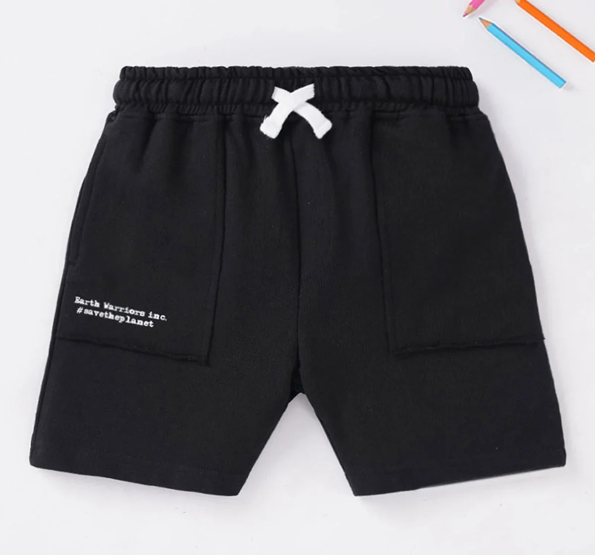 Tie Up Elasticated Shorts