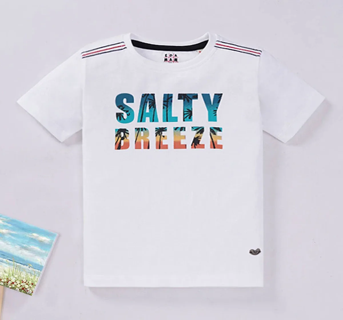 Boys Cotton Printed T-Shirt