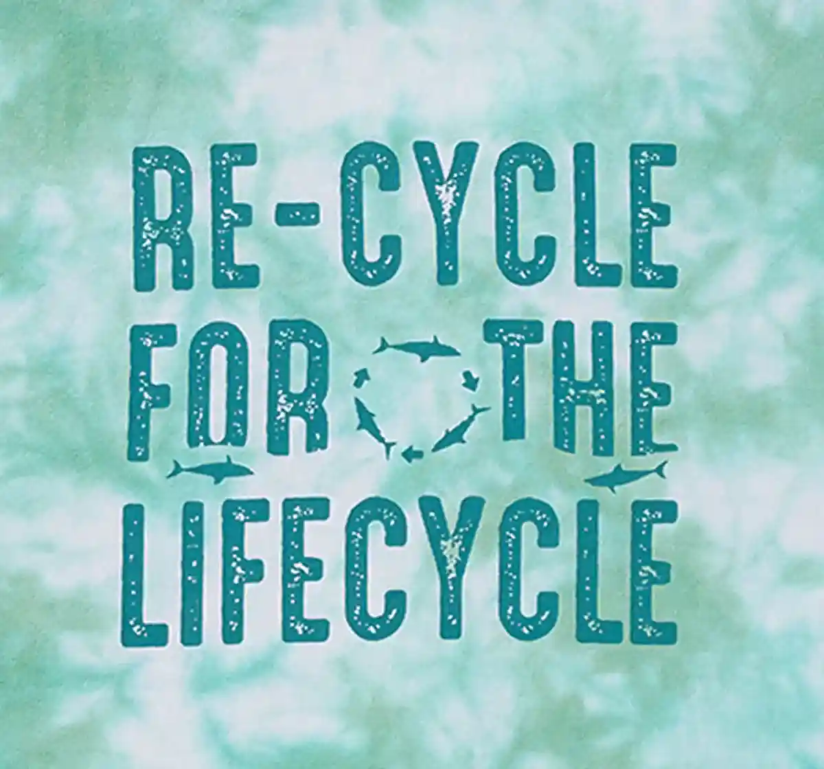 Boys Tie Dye Chest Printed T-Shirt