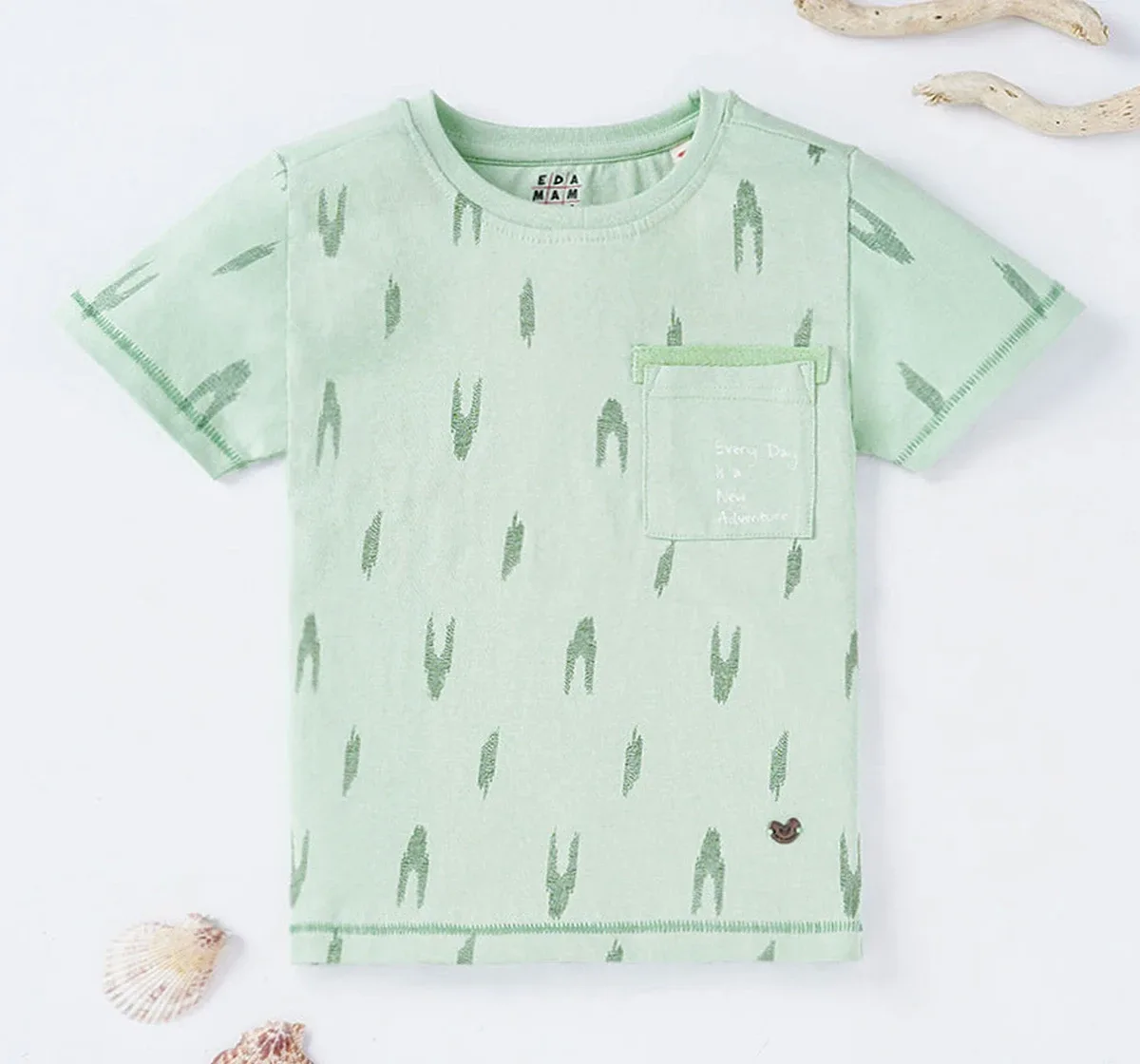 Boys Ikkat Printed T-Shirt