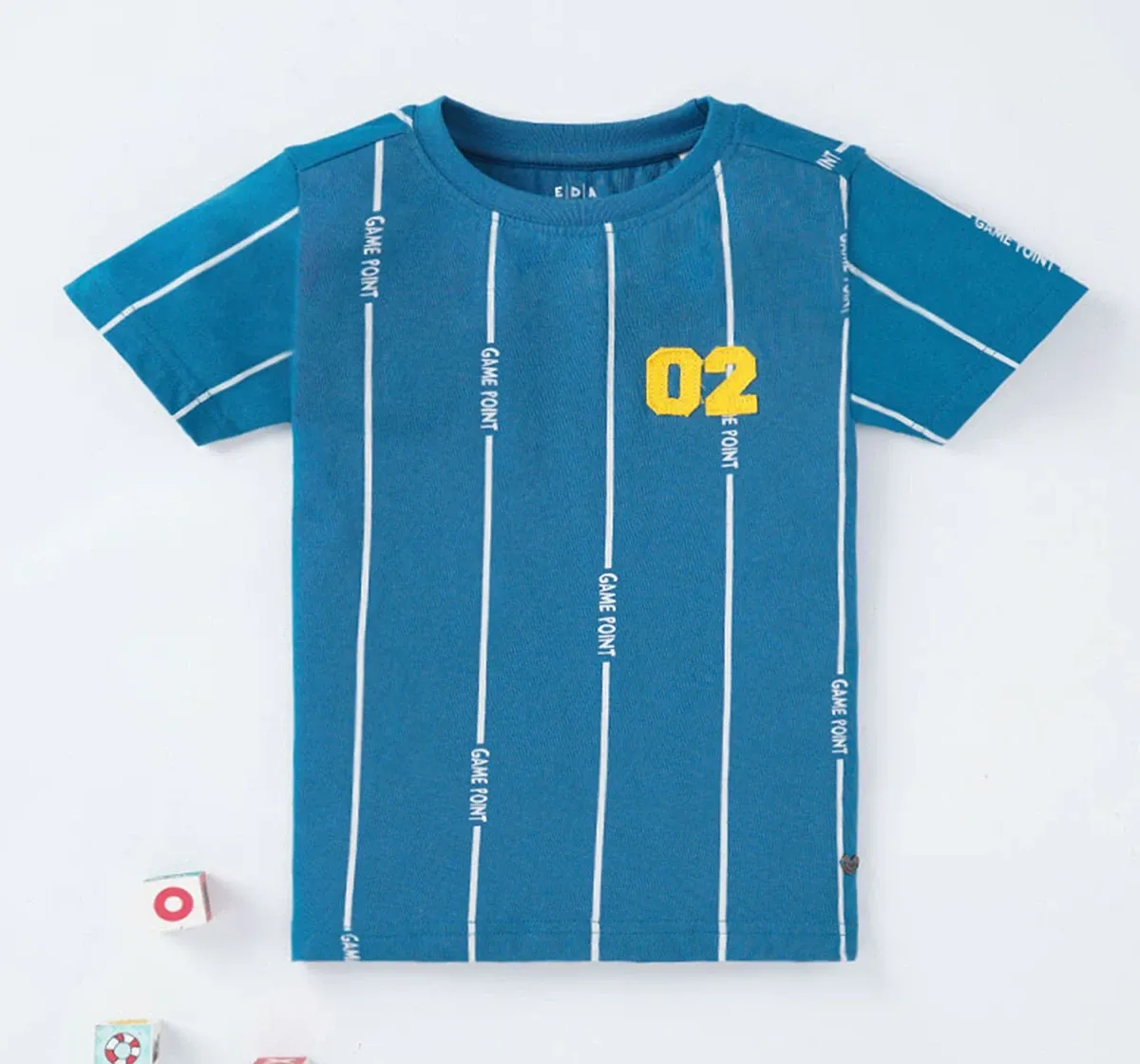 Boys Stripe Printed T-Shirt
