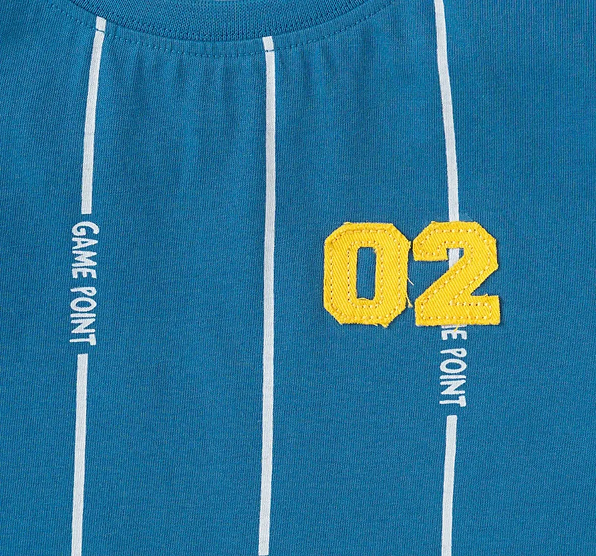 Boys Stripe Printed T-Shirt