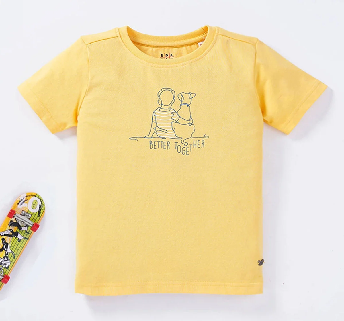 Boys Dog Printed T-Shirt