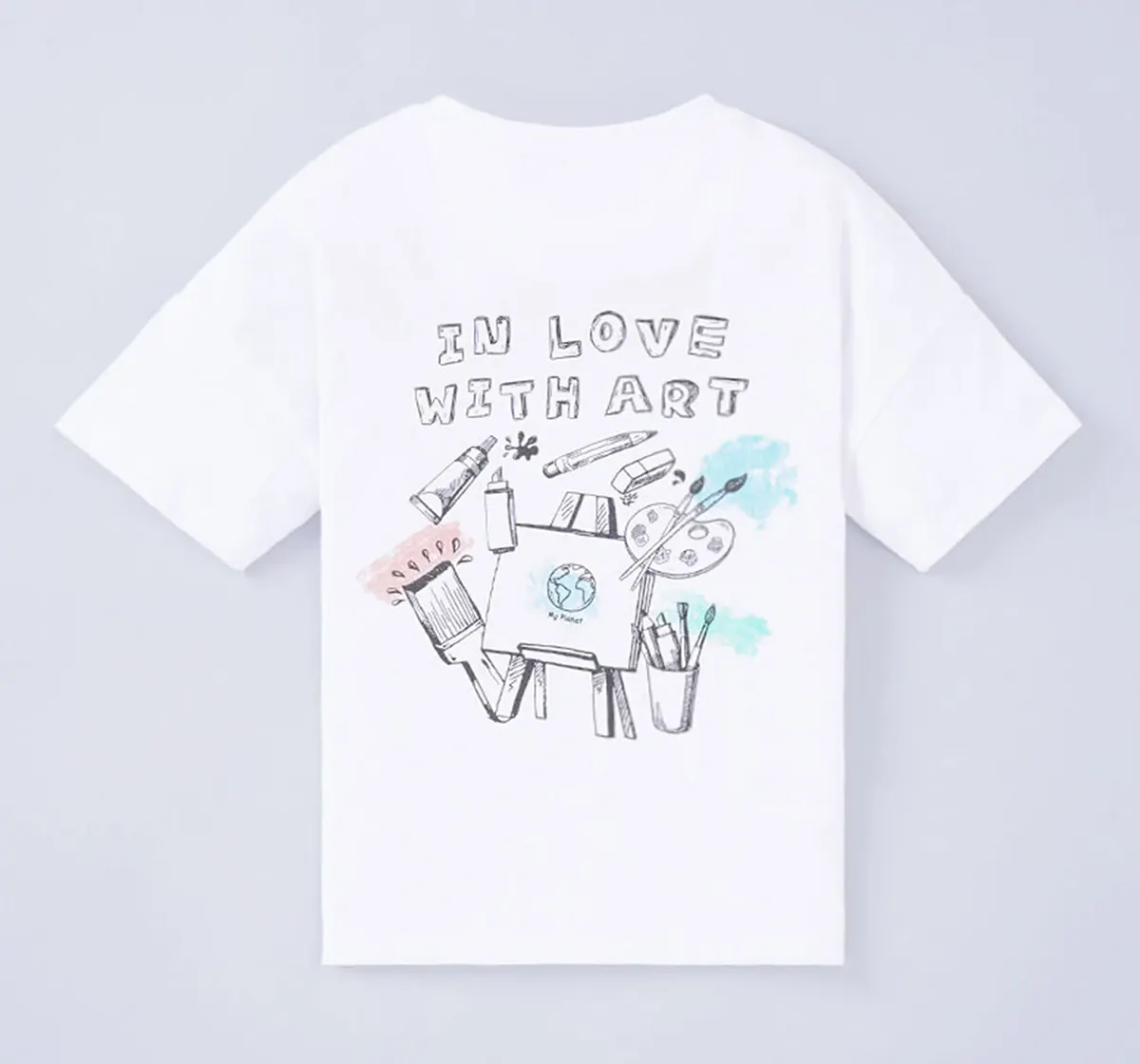 Boys Placement Print T-Shirt