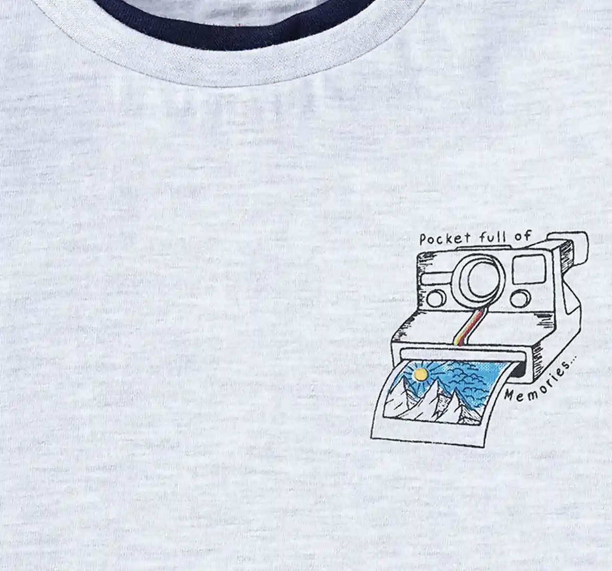 Boys Camera Print T-Shirt