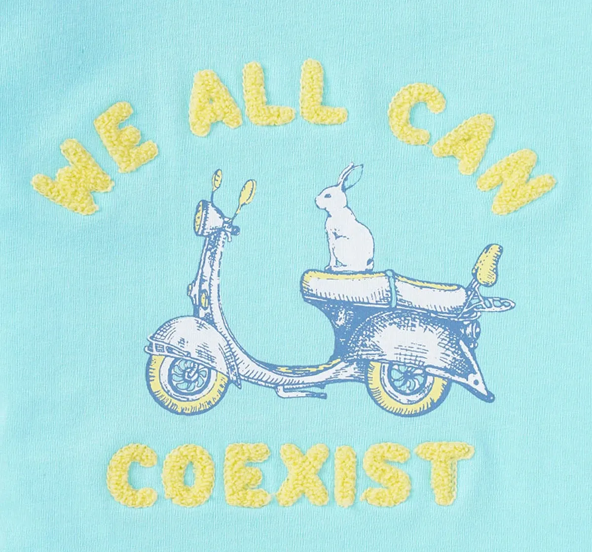 Boys Scooter Printed T-Shirt