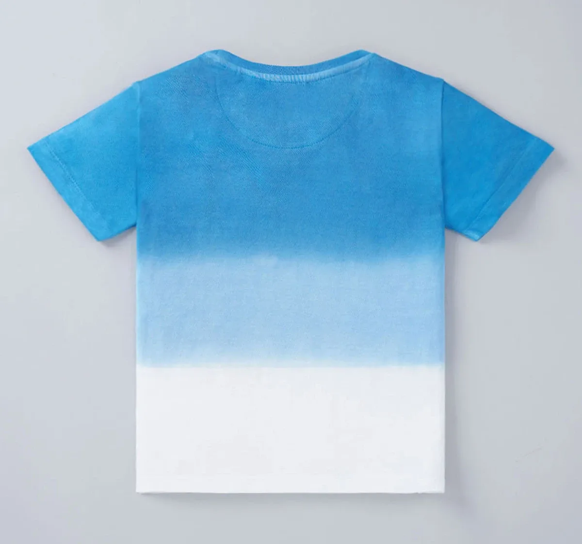 Ombre T-Shirt With Chest Print