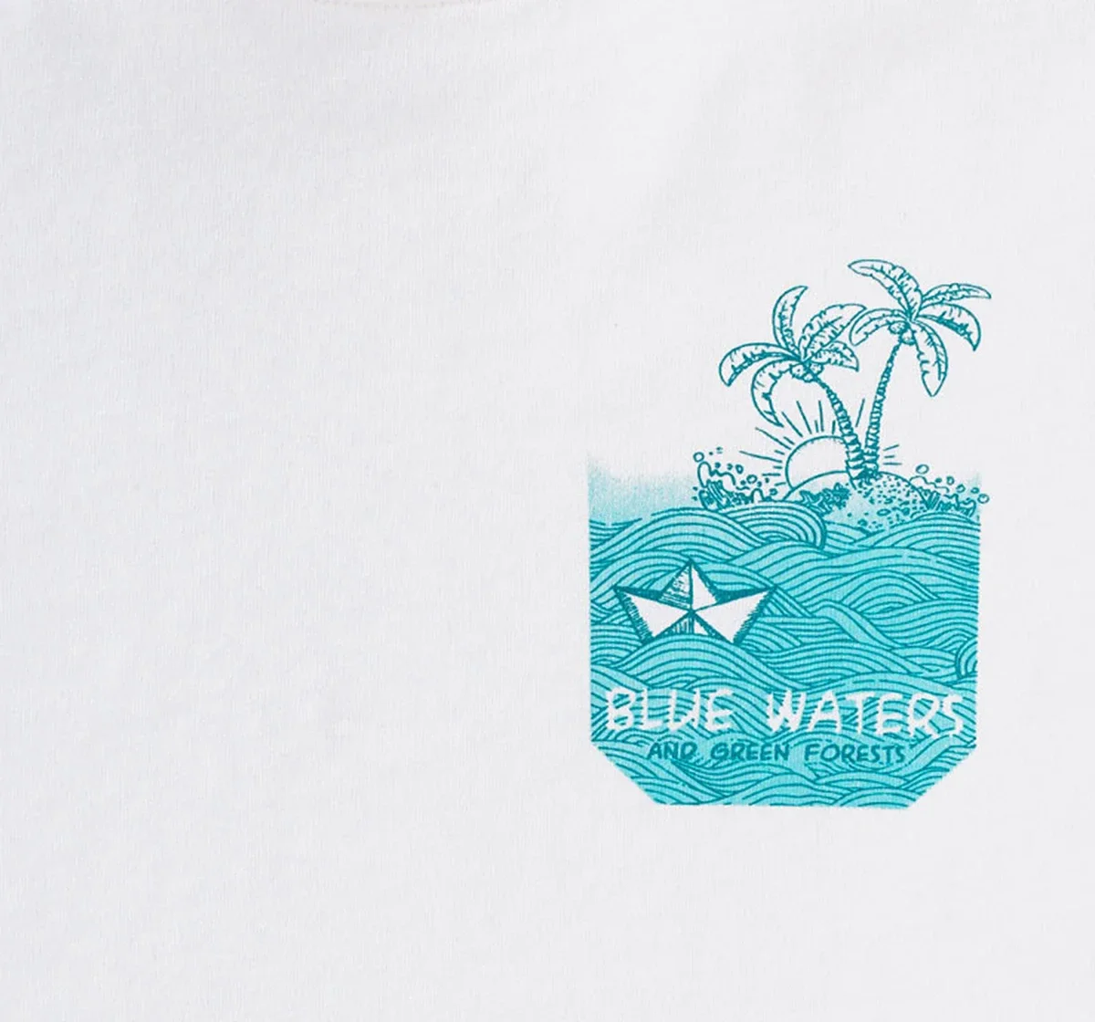 Boys Beach Printed T-Shirts Pack Of 2