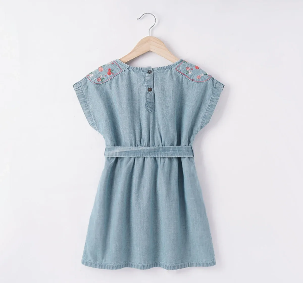 Girls Embroidered Dress