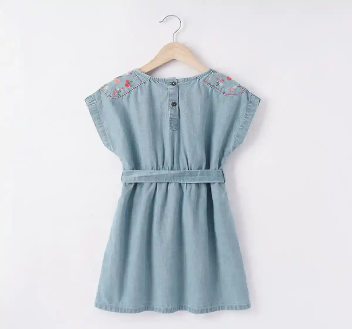 Girls Embroidered Dress