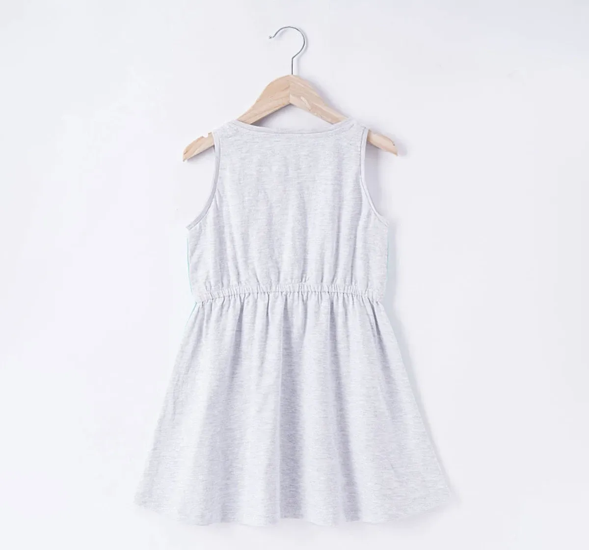 Girls Side Tape Tie Up Dress