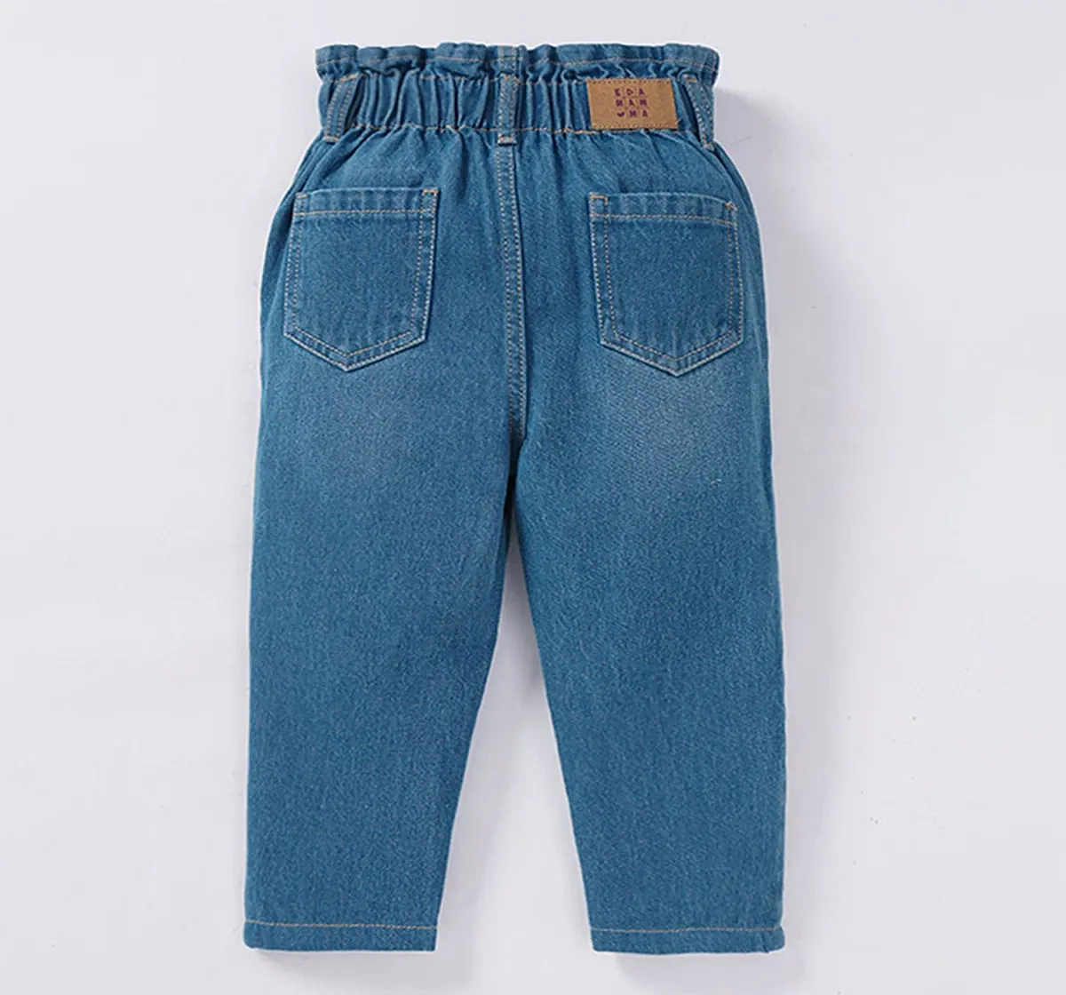 Girls Paper Bag Jeans