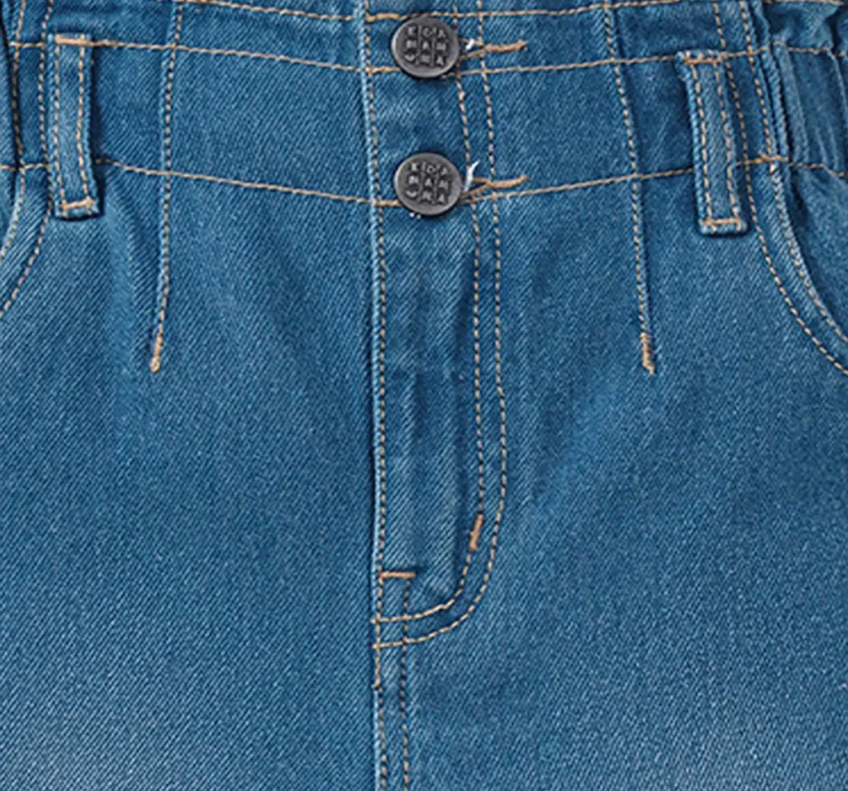 Girls Paper Bag Jeans