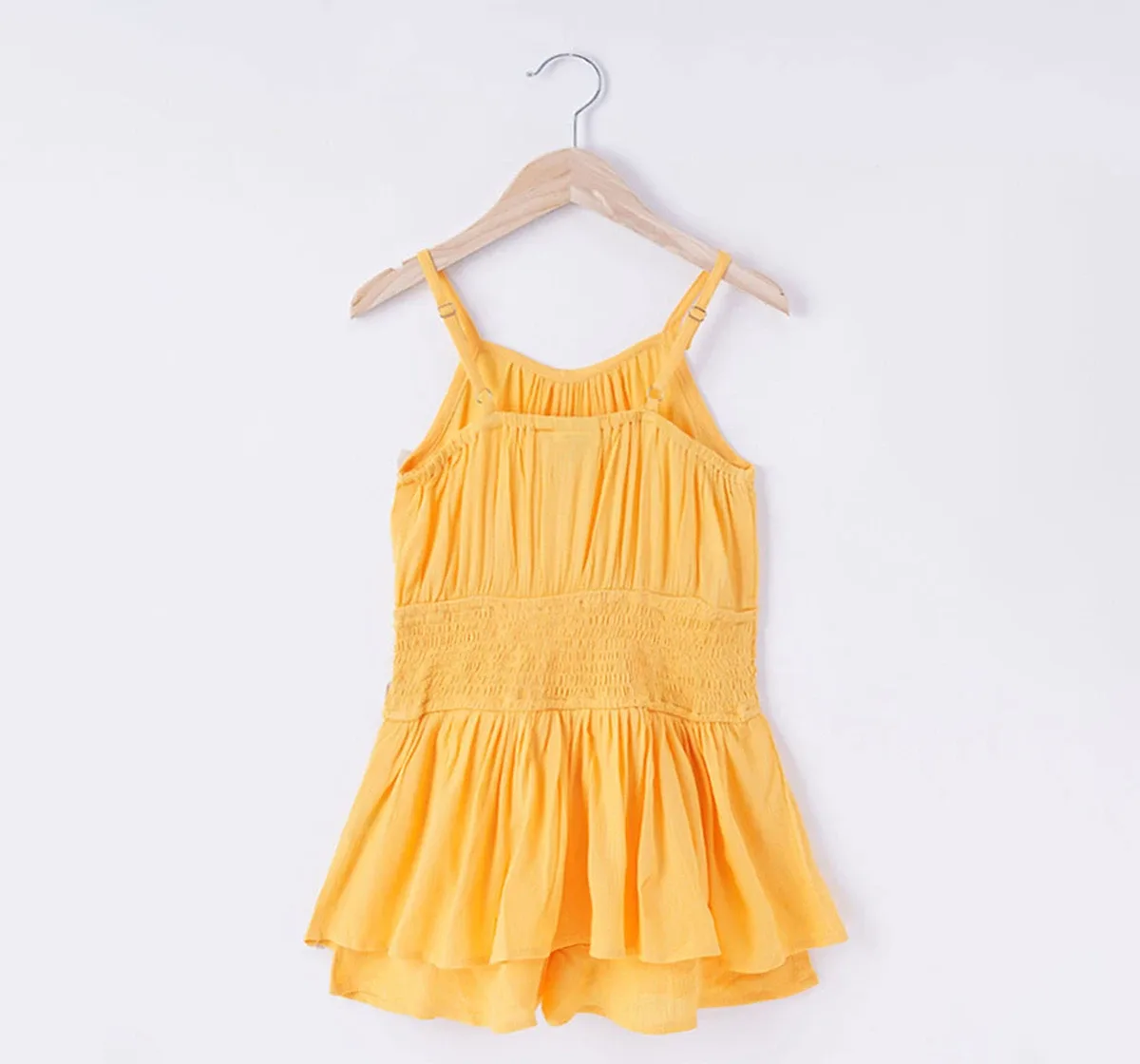 Girls Strappy Flared Jumpsuit