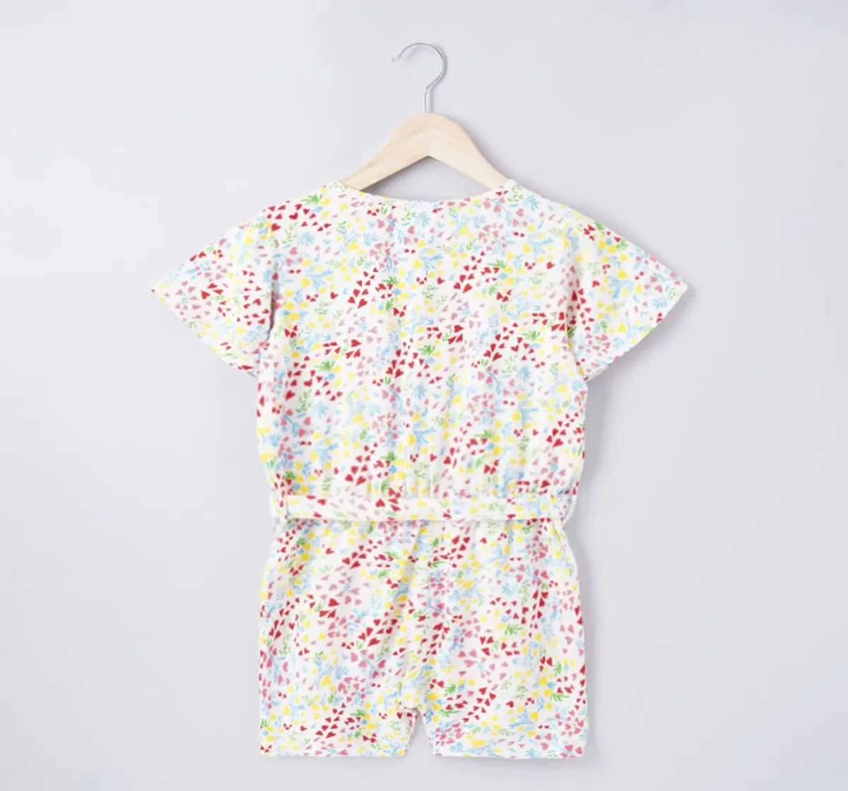 Zipper Printed Jumpsuit