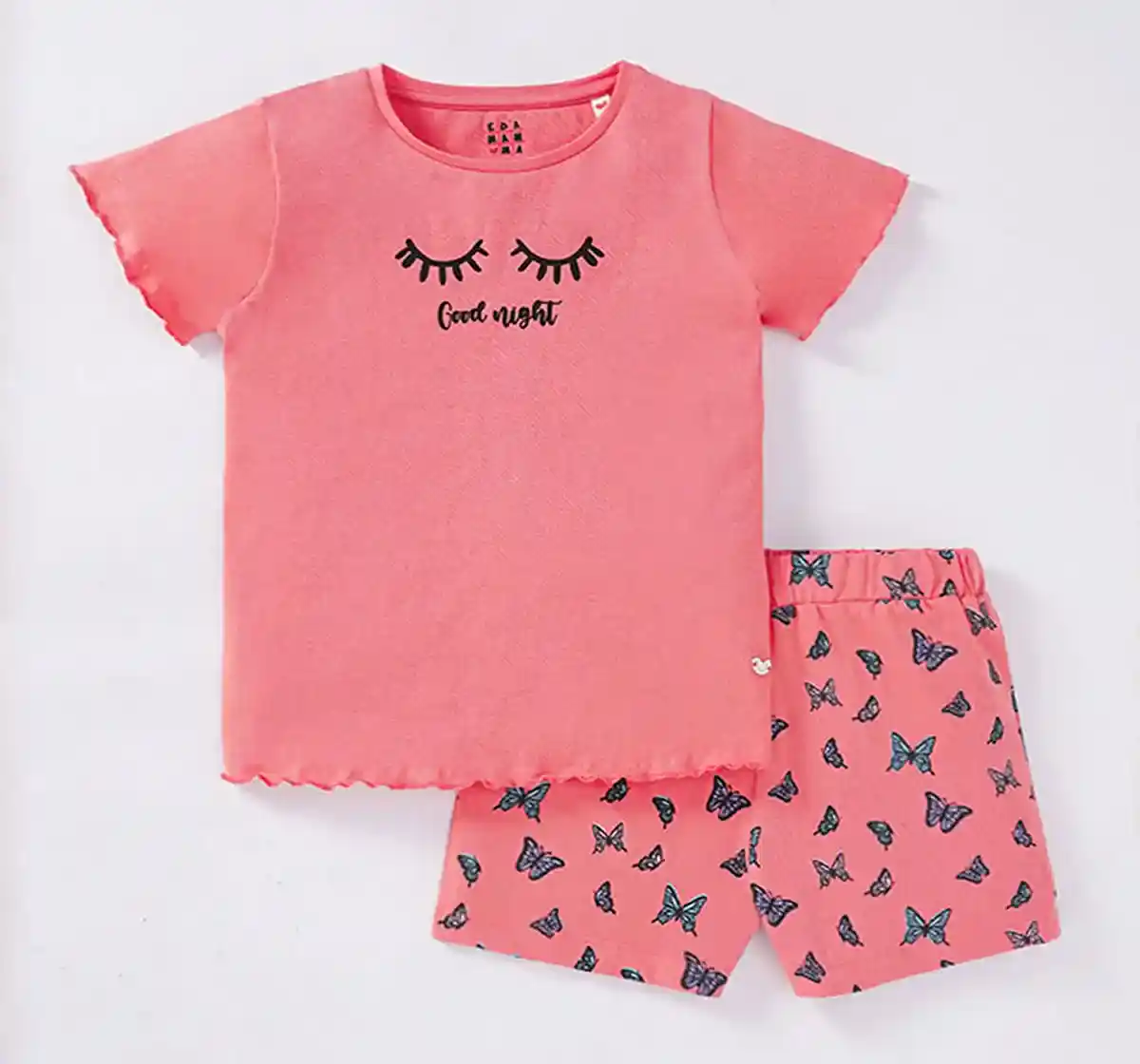 Girls Printed Night Suit