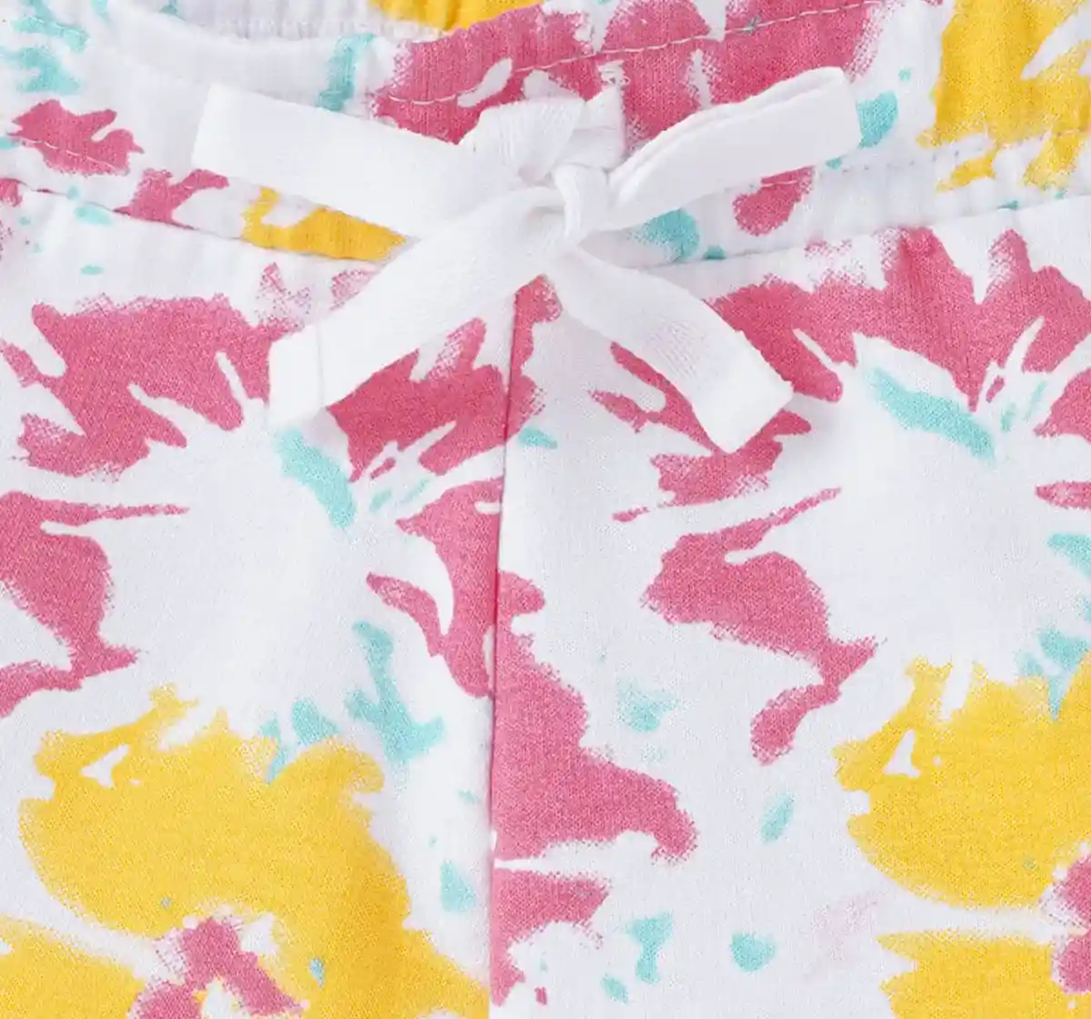 Girls Tie Dye Printed Shorts
