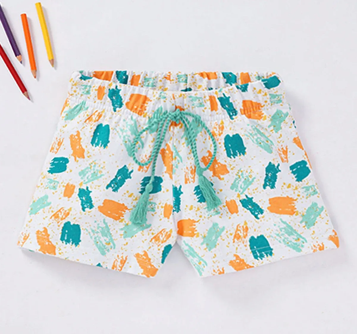 Girls All Over Printed Shorts