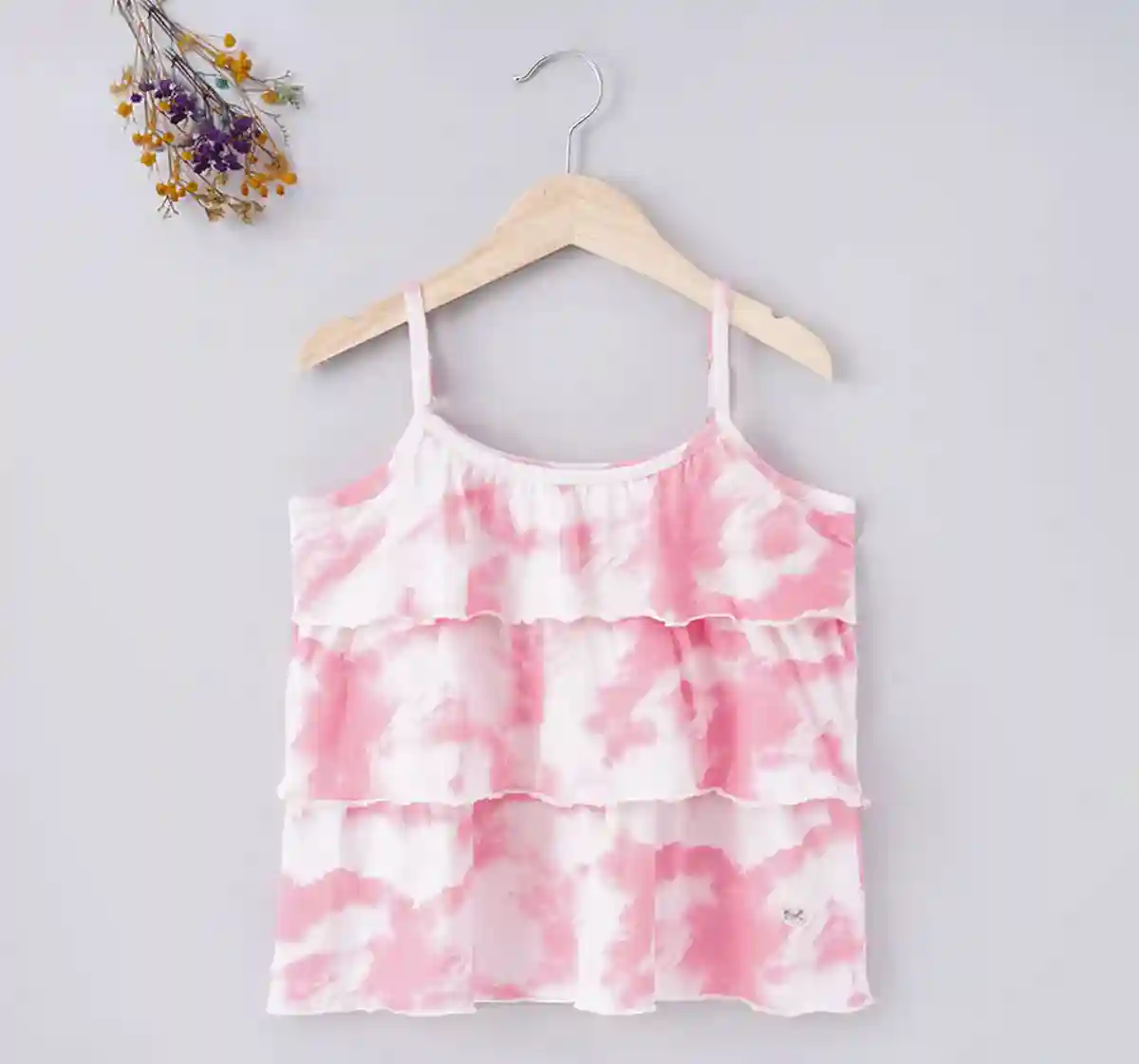 Tie Dye Printed Strappy Top
