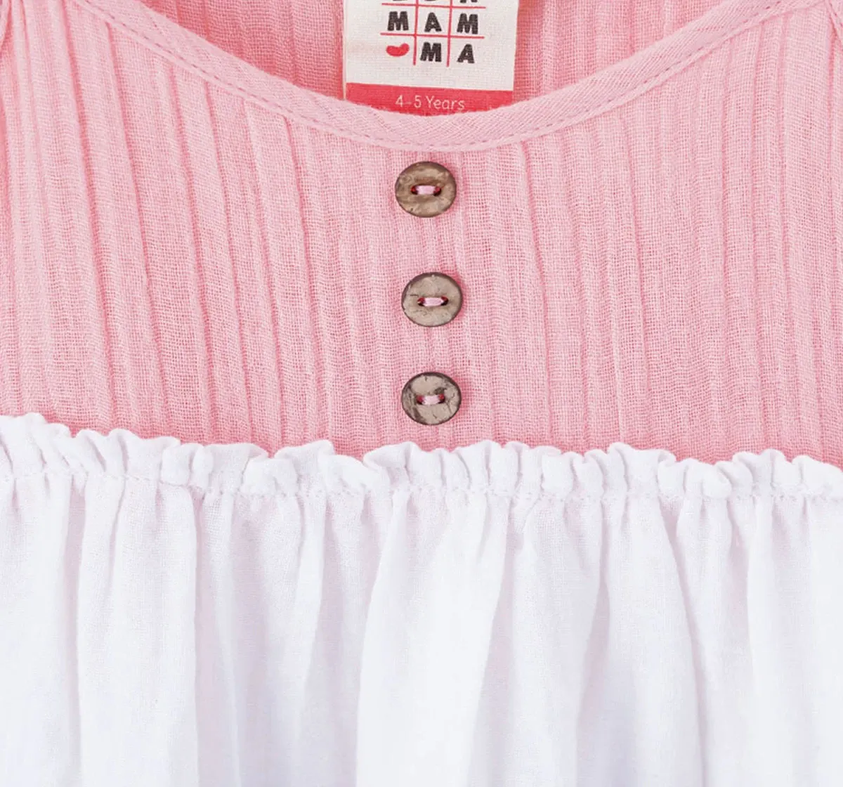 Girls Cut And Sew Strappy Top