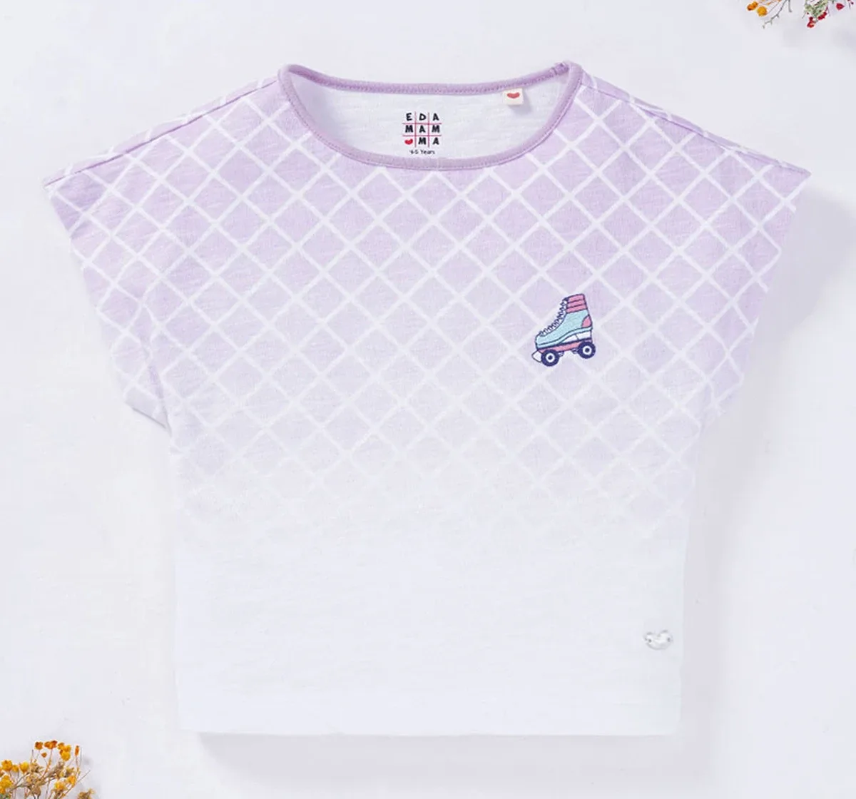 Girls Ombre Printed T-Shirt