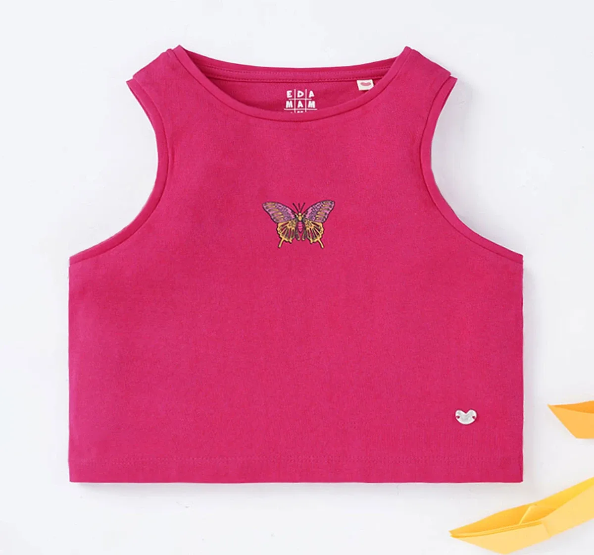 Girls Butterfly Print T-Shirt