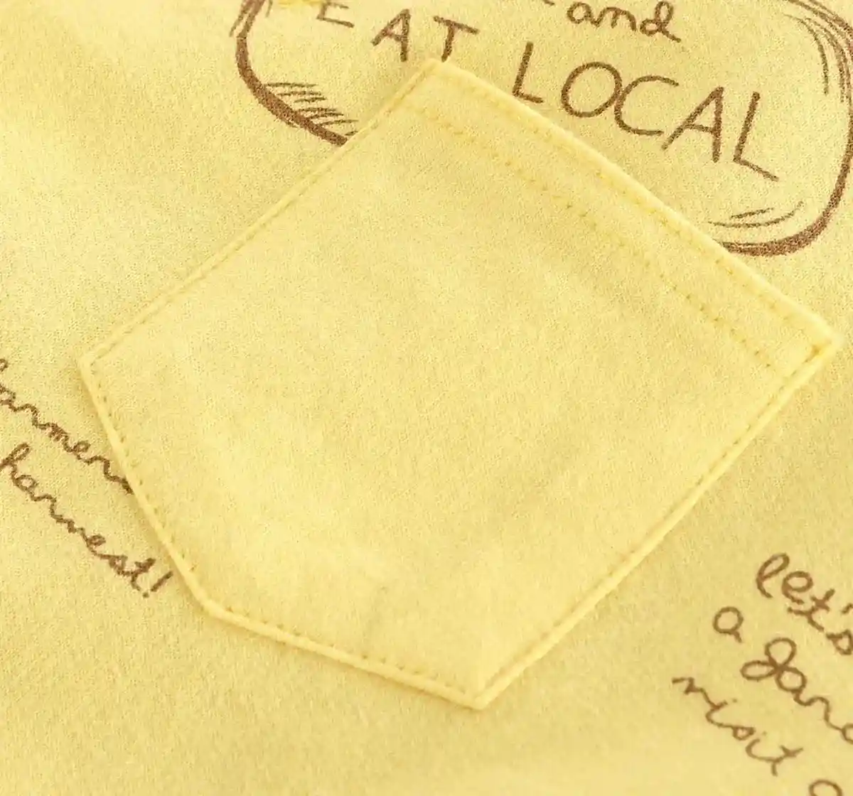 Boys Printed Sweatshirt - Yellow