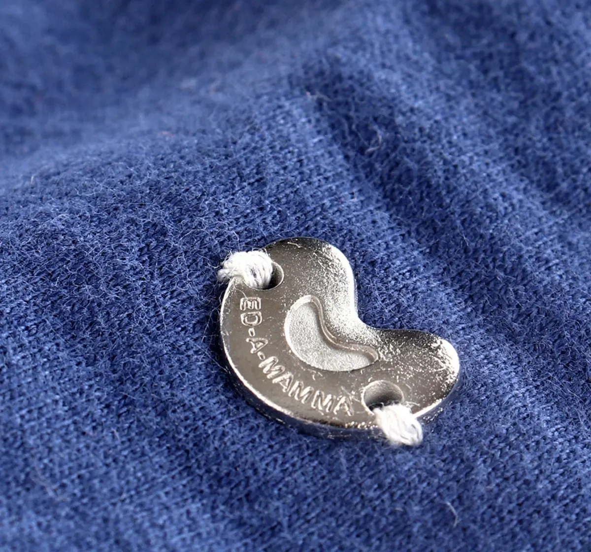 Girls Zipper Jacket With Lace - Blue