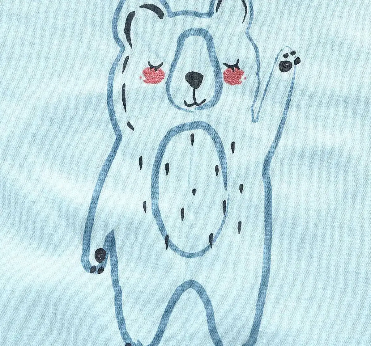 Girls Sweatshirt Dress - Blue