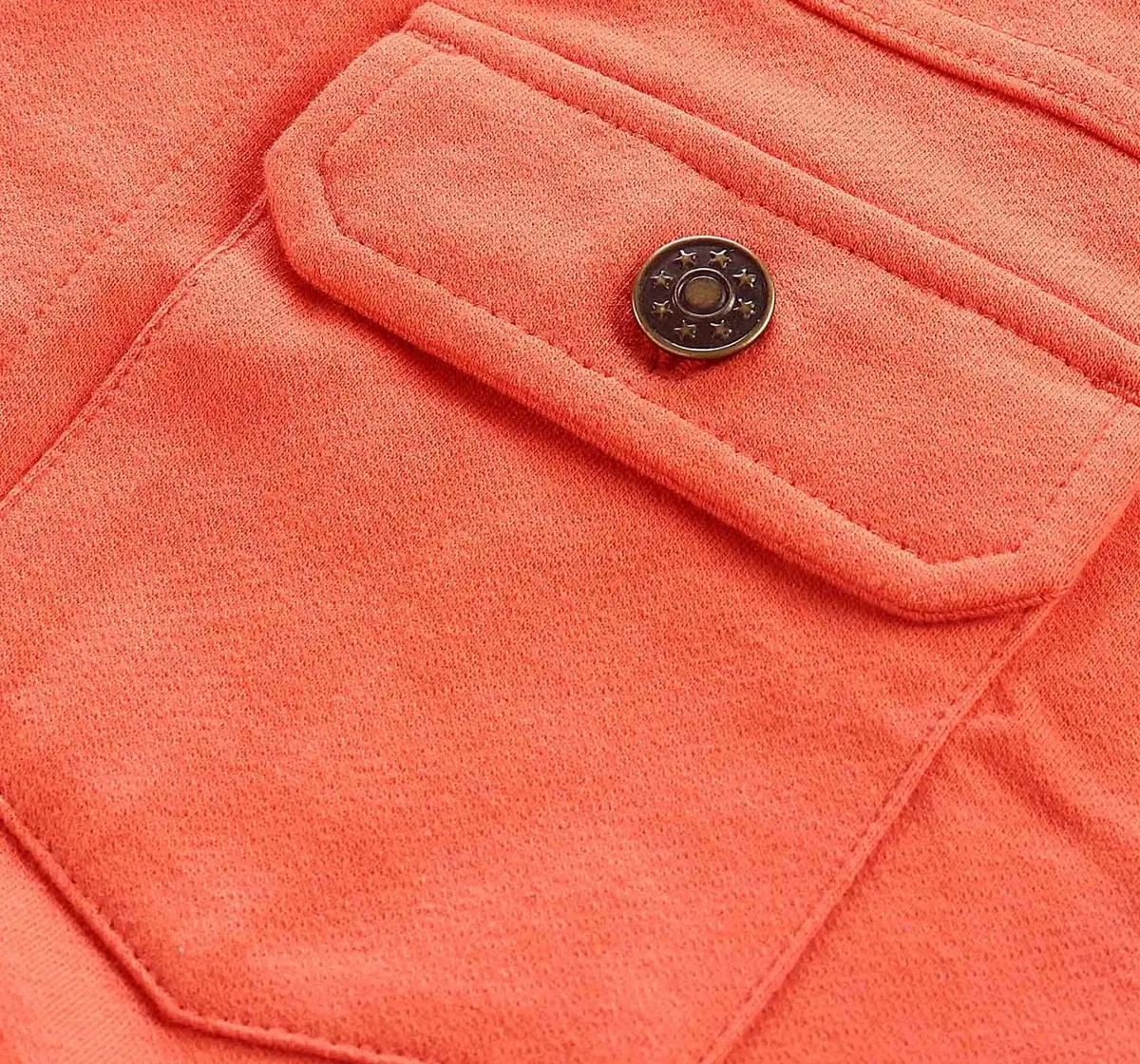 Unisex Knit Jacket - Rust