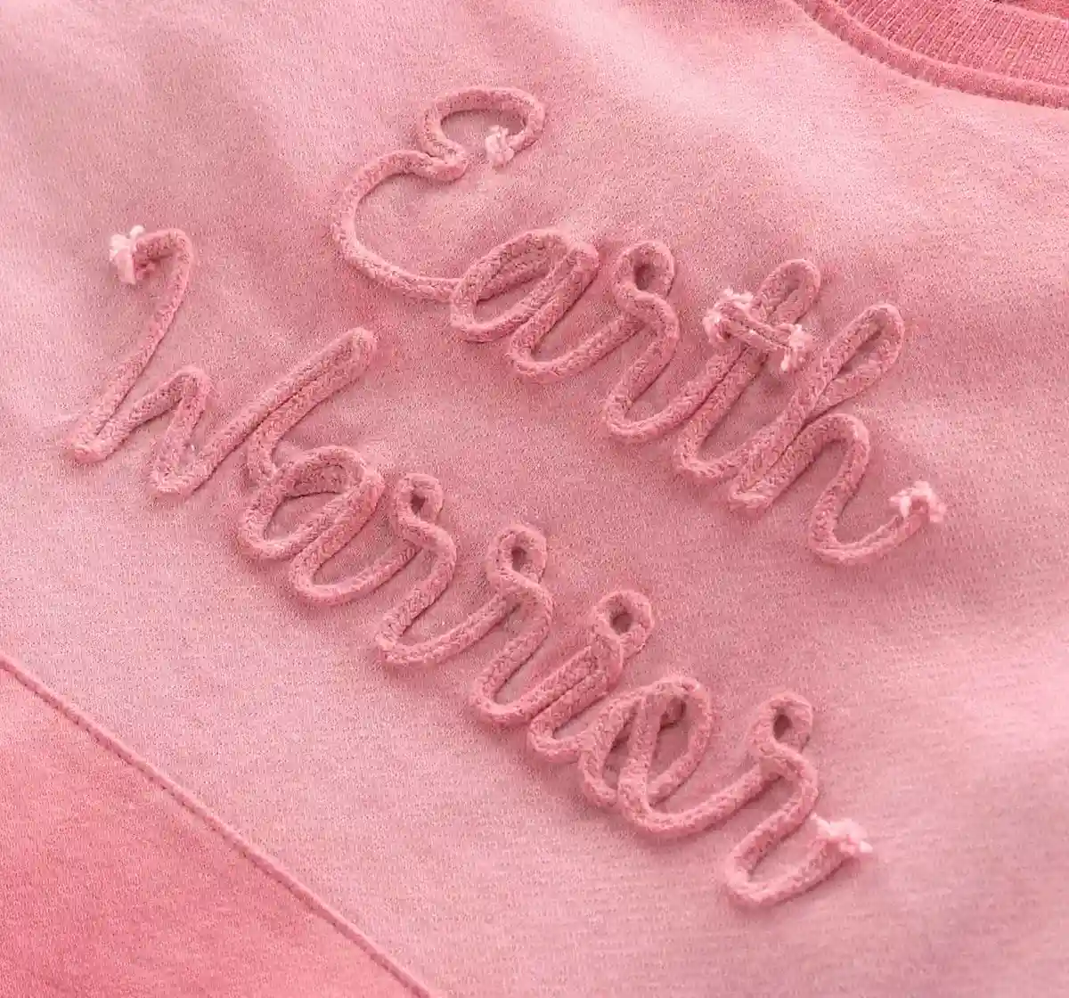 Unisex Overdyed Sweatshirt - Pink