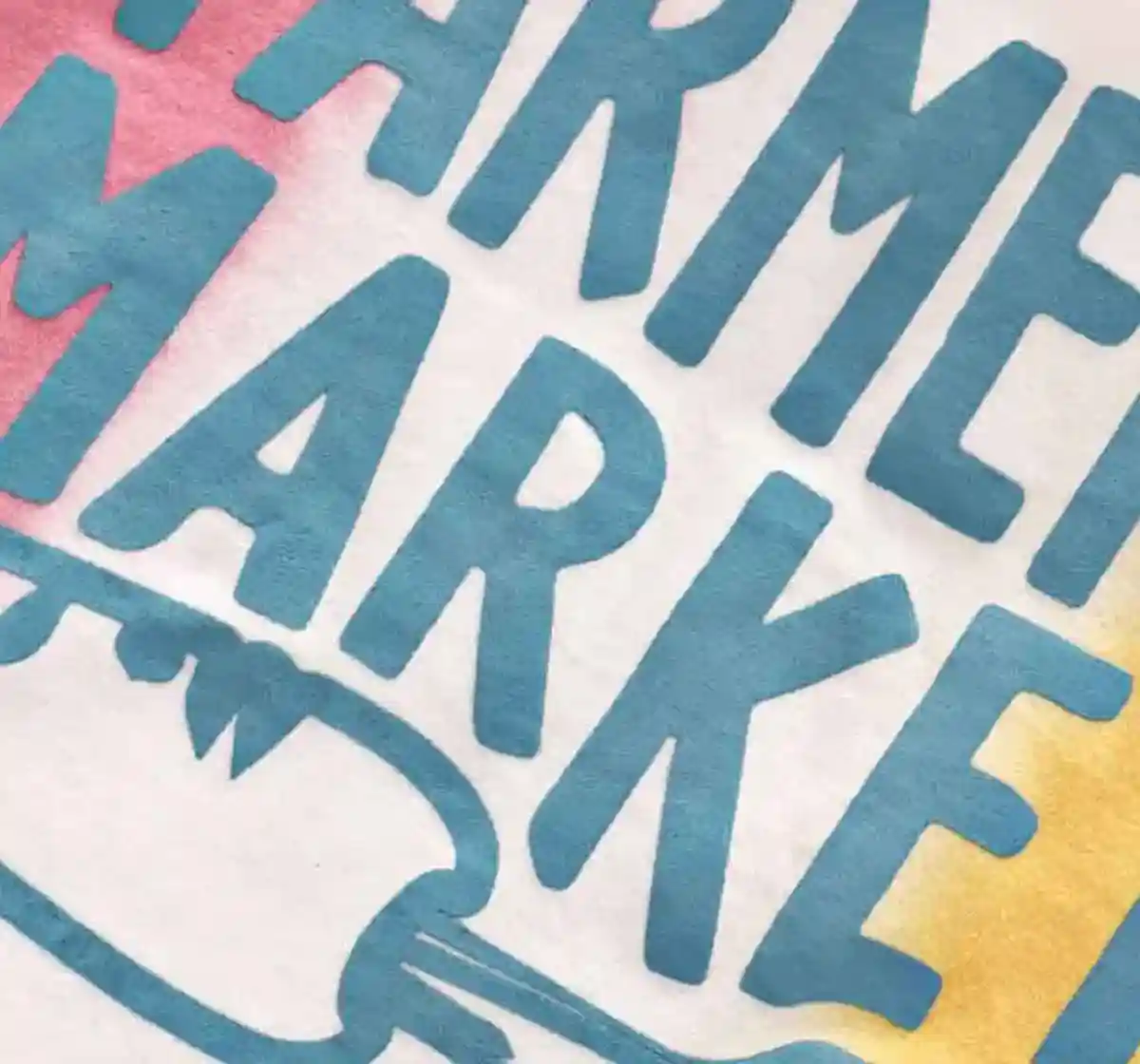 Tie -N-Dye Tee - Coral